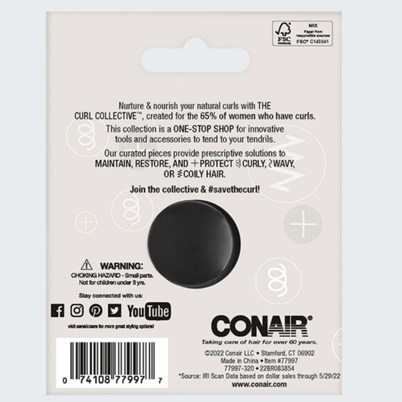 Conair The Curl Collective #4 Scalp Care Brush - Picture 6 of 7